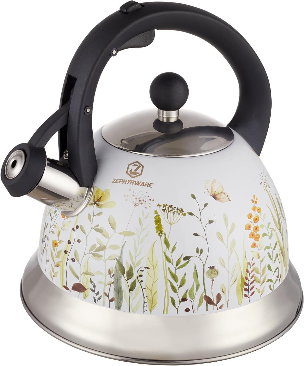 Mr. Coffee Alderton Tea Kettle, 2.3 Quarts, Green Home