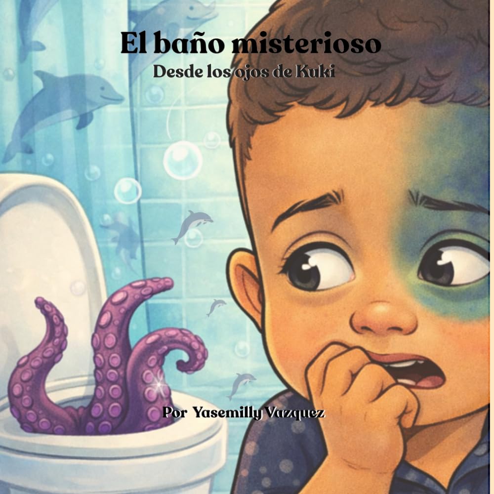 Desde los ojos de Kuki: El baño misterioso: Un cuento sobre el miedo y la imaginación