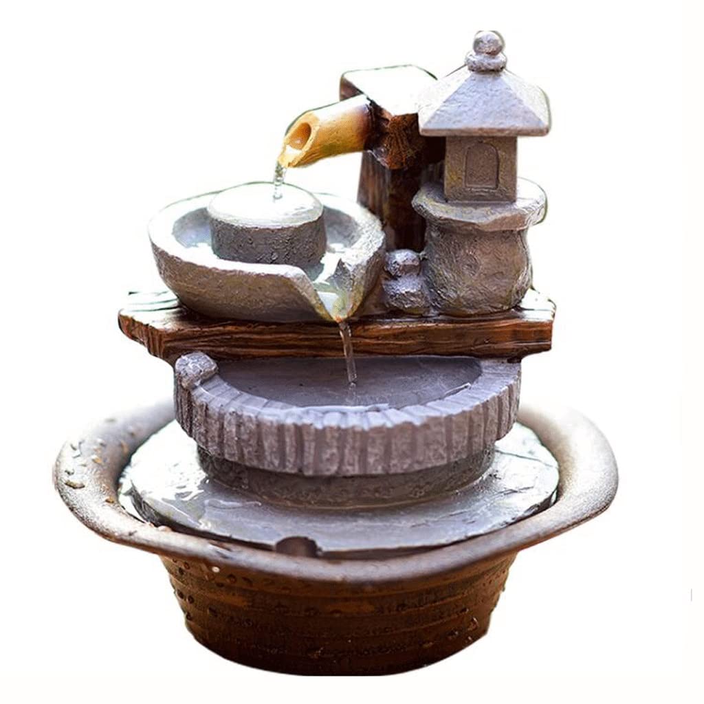 Fontaine de bureau petite fontaine cascade interieur eau circulante