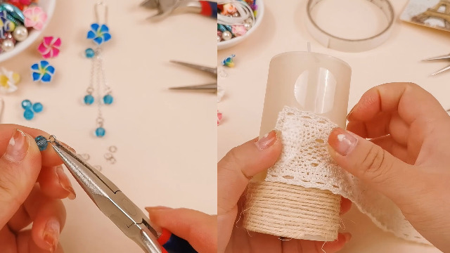 VORCOOL 20 Pièces Perle De Verre En Vrac Pour Fabrication De Bijoux LED Lumière En Verre De Murano Perles Européennes Fluorescent Rondelle Spacer Perle Perles DIY Bracelets Colliers 10MM