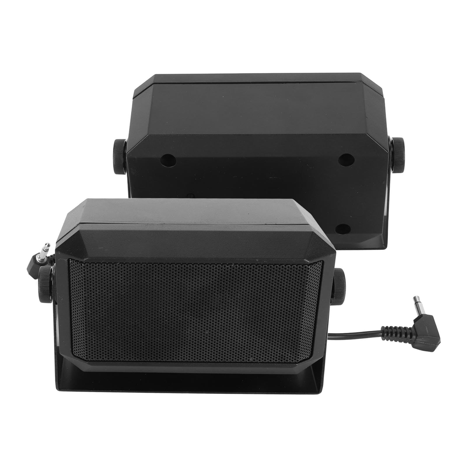 Haut-Parleur D'extension CB Externe 5 W avec Impédance 4 Ω pour Radio CB, Radio Amateur, émetteur-récepteur Mobile, Prise Jack 3,5 Mm, avec Support Pivotant