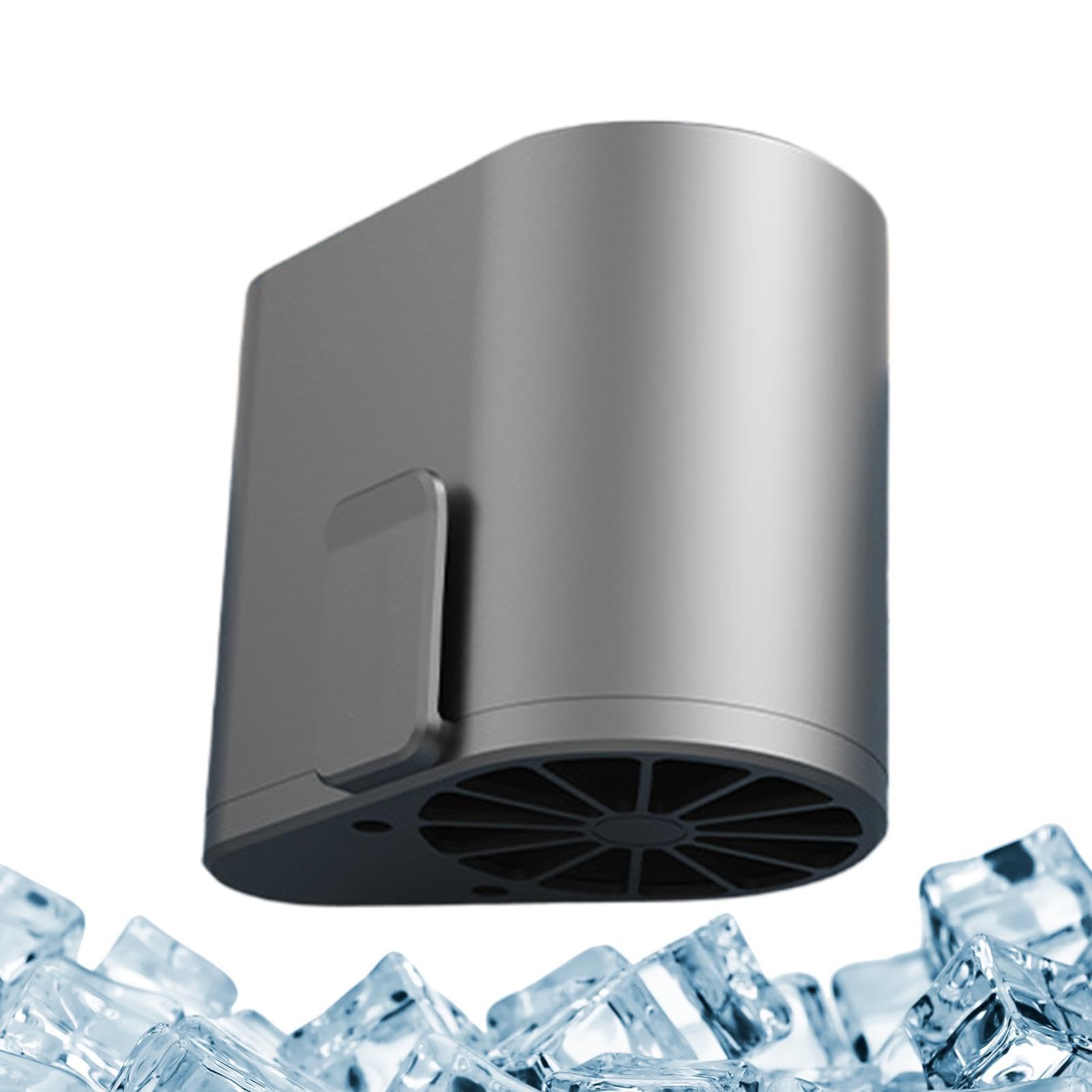 Ventilador de cintura de bolsillo ajustable ligero de 4 velocidades 8