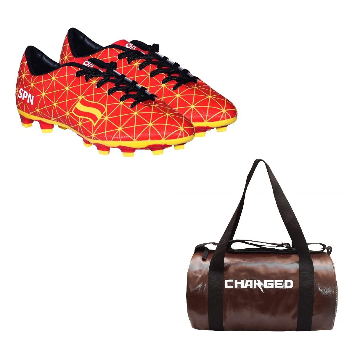 charged Sports Bag Adena Brown With Gowin Football Shoe Country Color Spain Size-8-picture-24