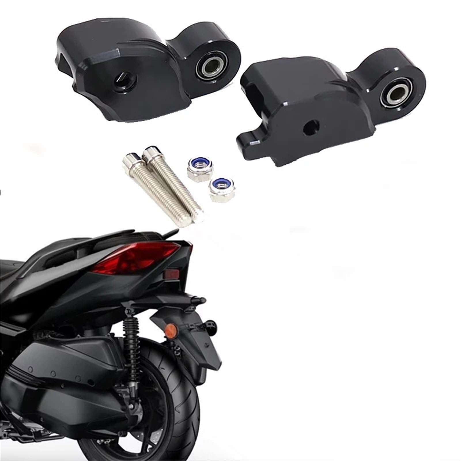 Zestaw łączników obniżających Do Yamaha X-MAX300 zestawu do opuszczania nadwozia Łącznik obniżający | Zestaw do obniżania korpusu tylnego amortyzatora motocykla