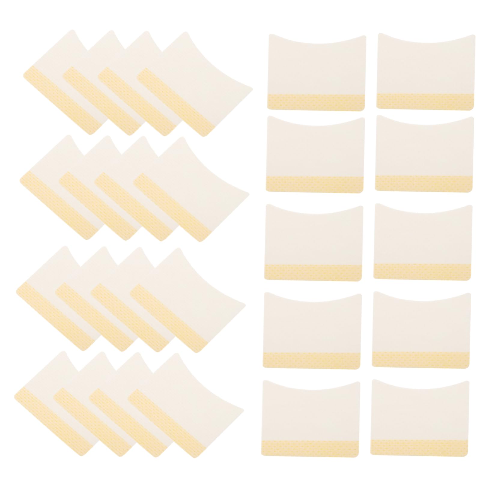 FOMIYES 200pcs Grafted Eyelash Stickers Lash Tape Lash Extension Tapes Eyelashes Pads Eyelash Extension Supplies Under Eye Pads Eyelashes Adhesive Tapes Isolate Mat White Cotton