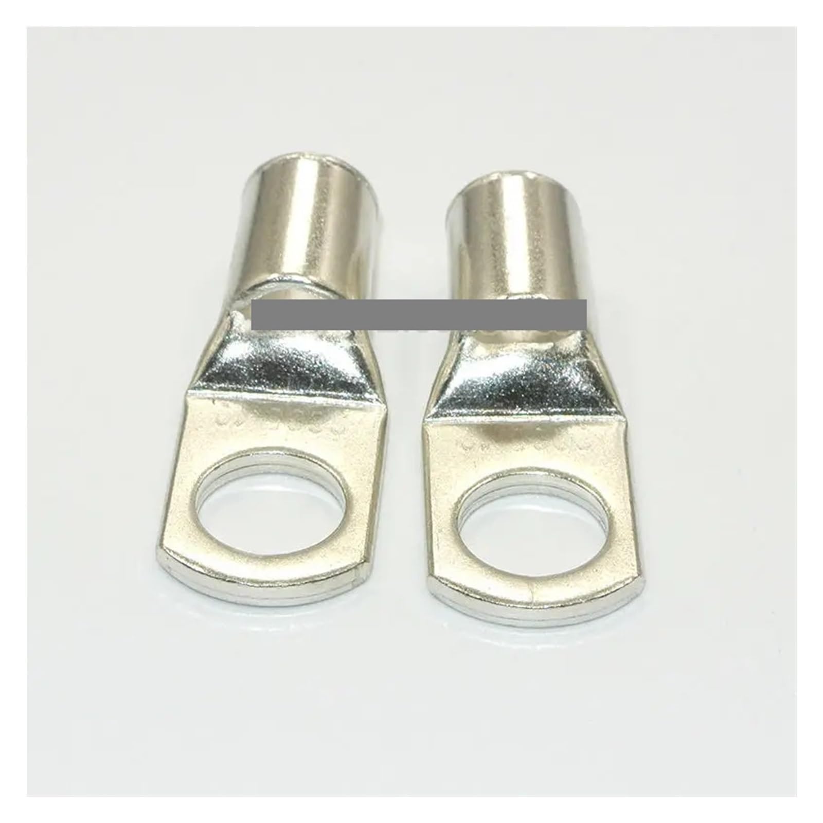 LTRAJUYNH (20) 4 GAUGE 4 AWG X 1/4 in TINNED COPPER LUG BATTERY CABLE CONNECTOR TERMINAL Heavy-duty Lugs SC25-6