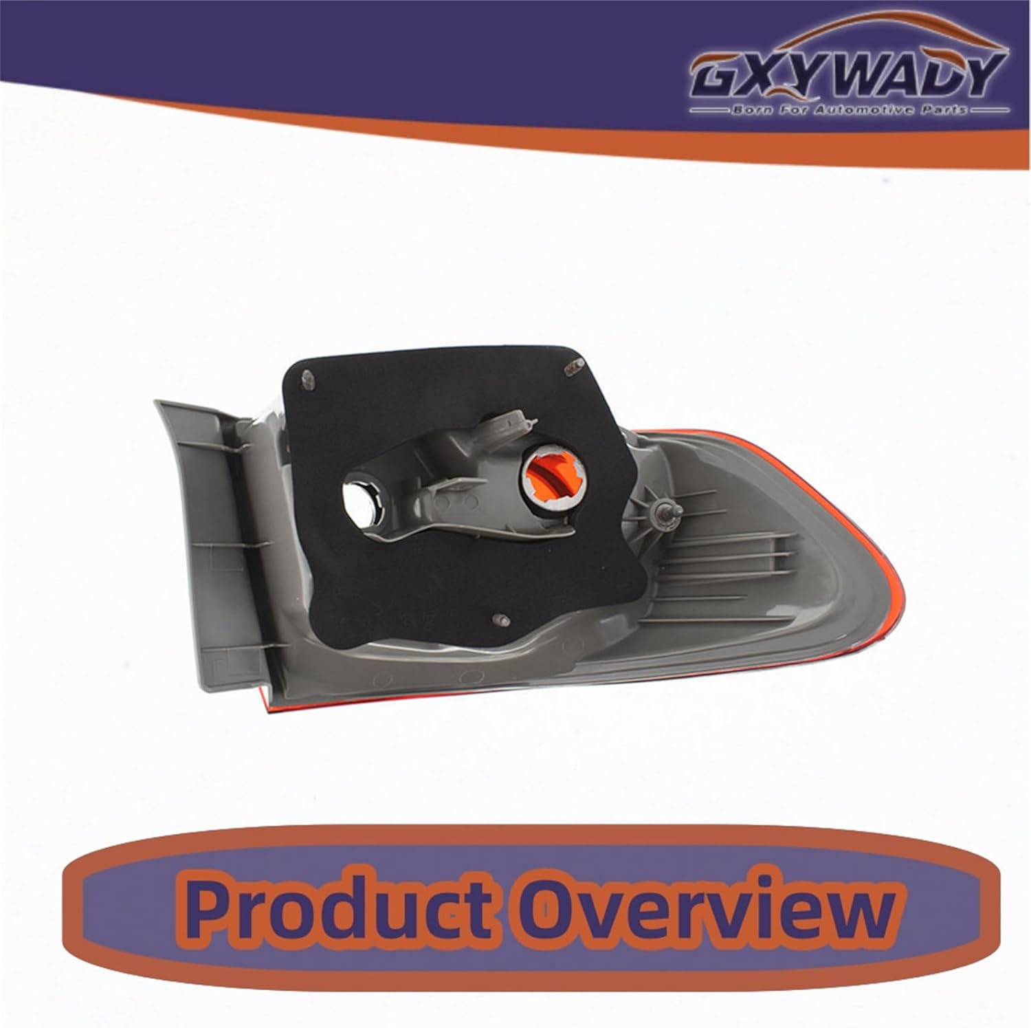 GXYWADY Outer Rear Tail Light Lamp Stop Brake Indicator Warning Light Replacement for 2011-2013 Corolla (Right Passenger Side)