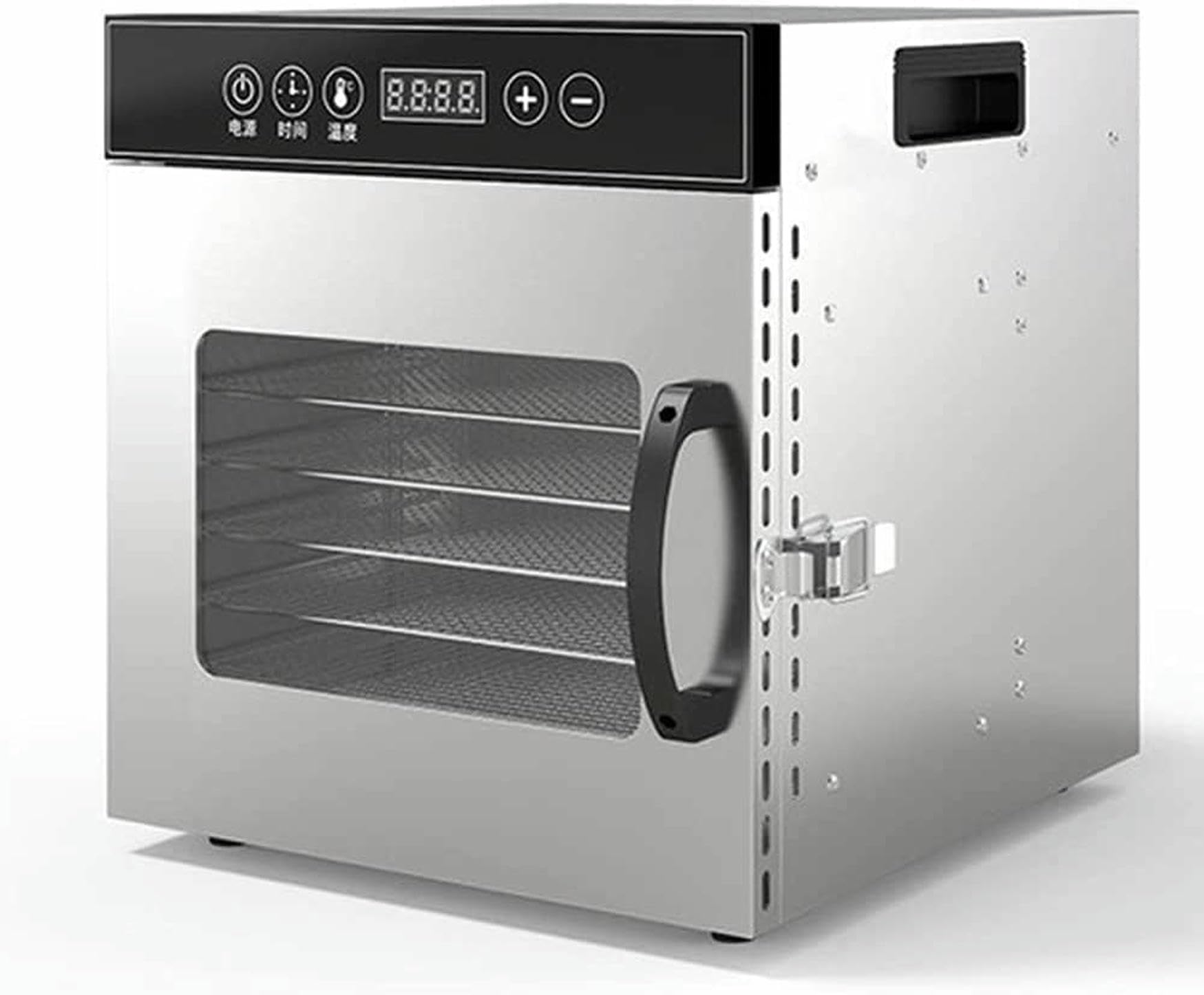 GTHTUHFD Food Dehydrator, Stainless Steel Fruit Dryer With Adjustable Timer And Temperature Control, For Fruit, Meat, Vegetable Dehydrator