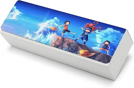 Amazon Co Jp Onepiece ワンピース レザーメガネケース おしゃれ 眼鏡ケース 耐圧保護メガネケース 眼鏡拭き セット 服 ファッション小物