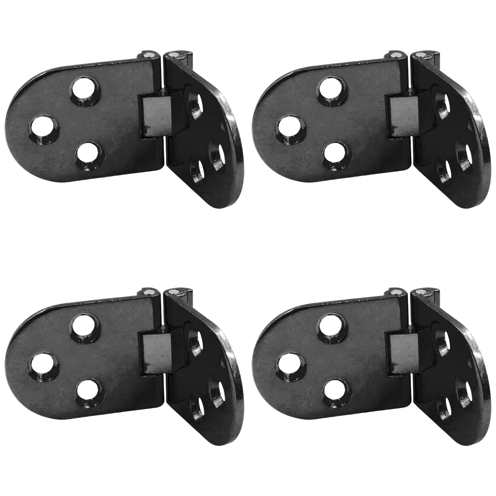 Strength Metal Hinge Complete 180 Degree Folding Action Erosion Resistant Surfaces Easy Mounting for Household Strong Cabinet Hinges for Door