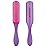 Denman Curly Hair Brush D3 (African Violet) 7 Row Styling Brush for Detangling, Separating, Shaping and Defining Curls - For Women and Men