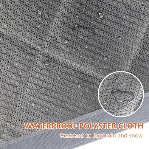 Rideau de porte magnétique isolant en tissu imperméable durable - 5
