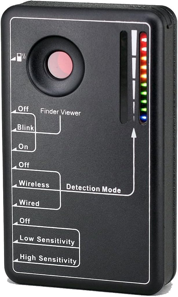 KJB RD30 LawMate Pocket RF Detector, 3 Modes of Detections, Quickly