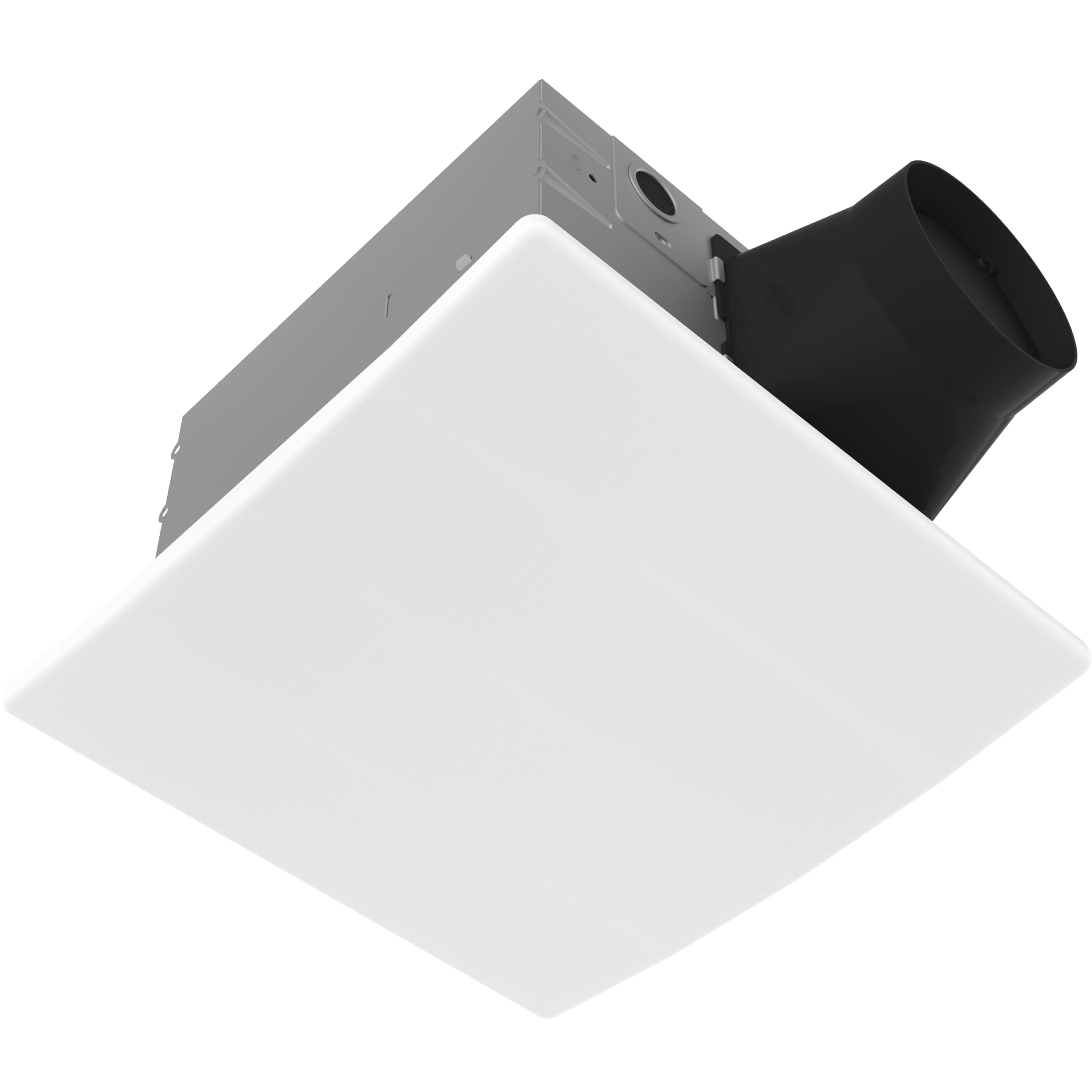 Wentylator wyciągowy łazienkowy, regulowany 50-80-110 CFM, bardzo cichy < 0,3 dźwięków, silnik prądu stałego, Trimset, instalacja po stronie pokoju, Energy Star, BES5080110