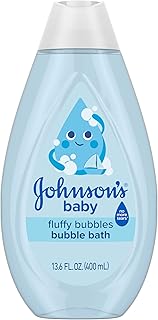 Johnson's Fluffy Bubbles: Classic No More Tears Bubble Bath for Delicate Skin