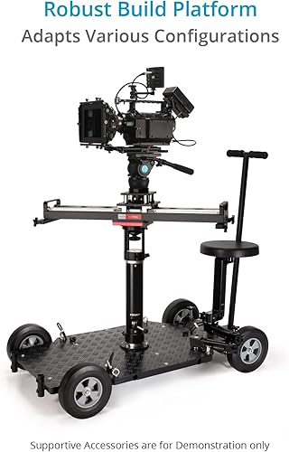 Miniatura 3 de PROAIM Bazooka de 14"35cm con palanca de bloqueo rápido con soporte base EuroElemac para plataforma pesada, horquilla, grúa, deslizante y otra