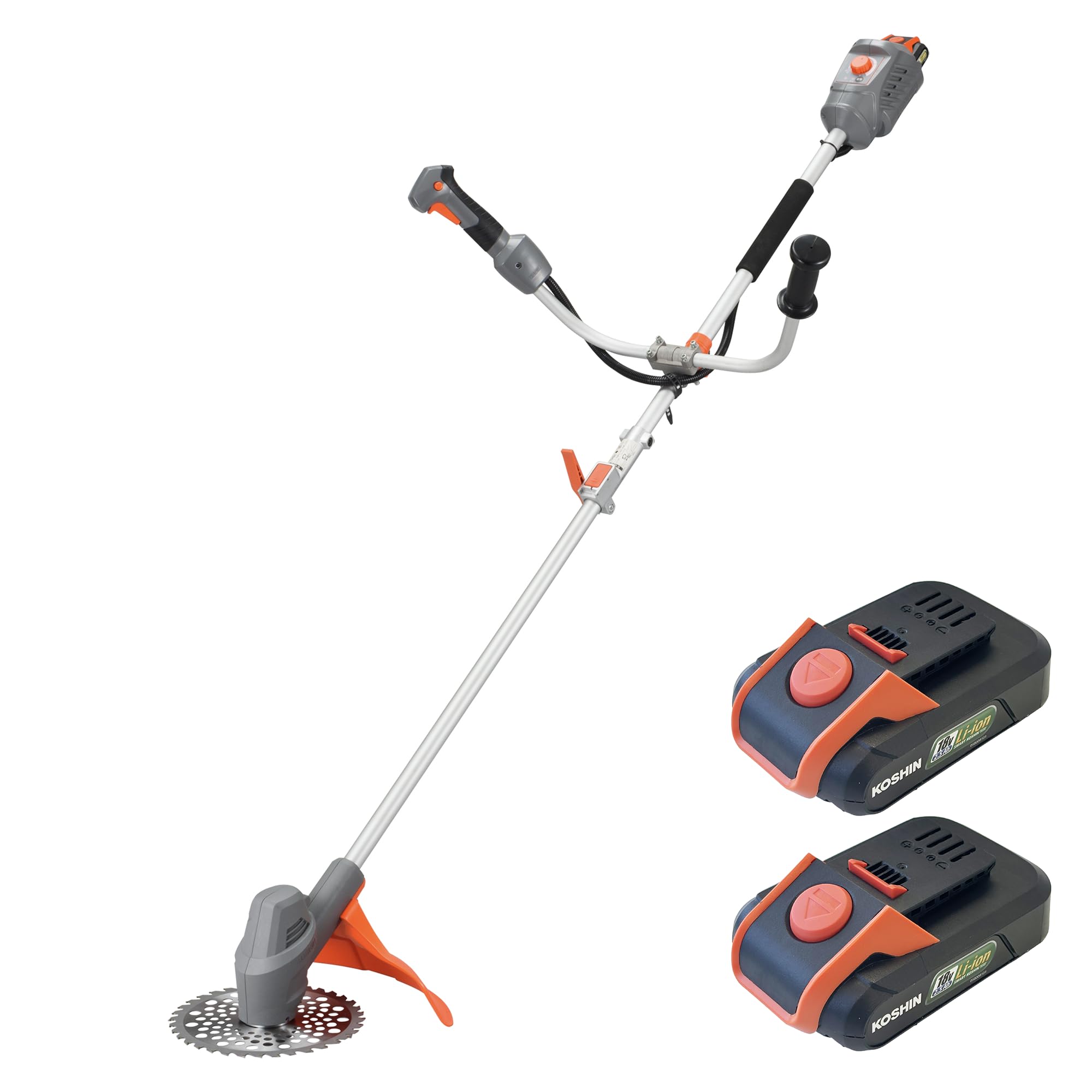 Amazon.co.jp: 工進(KOSHIN) 【バッテリー2個付き】 18V 2.5Ah 充電式  