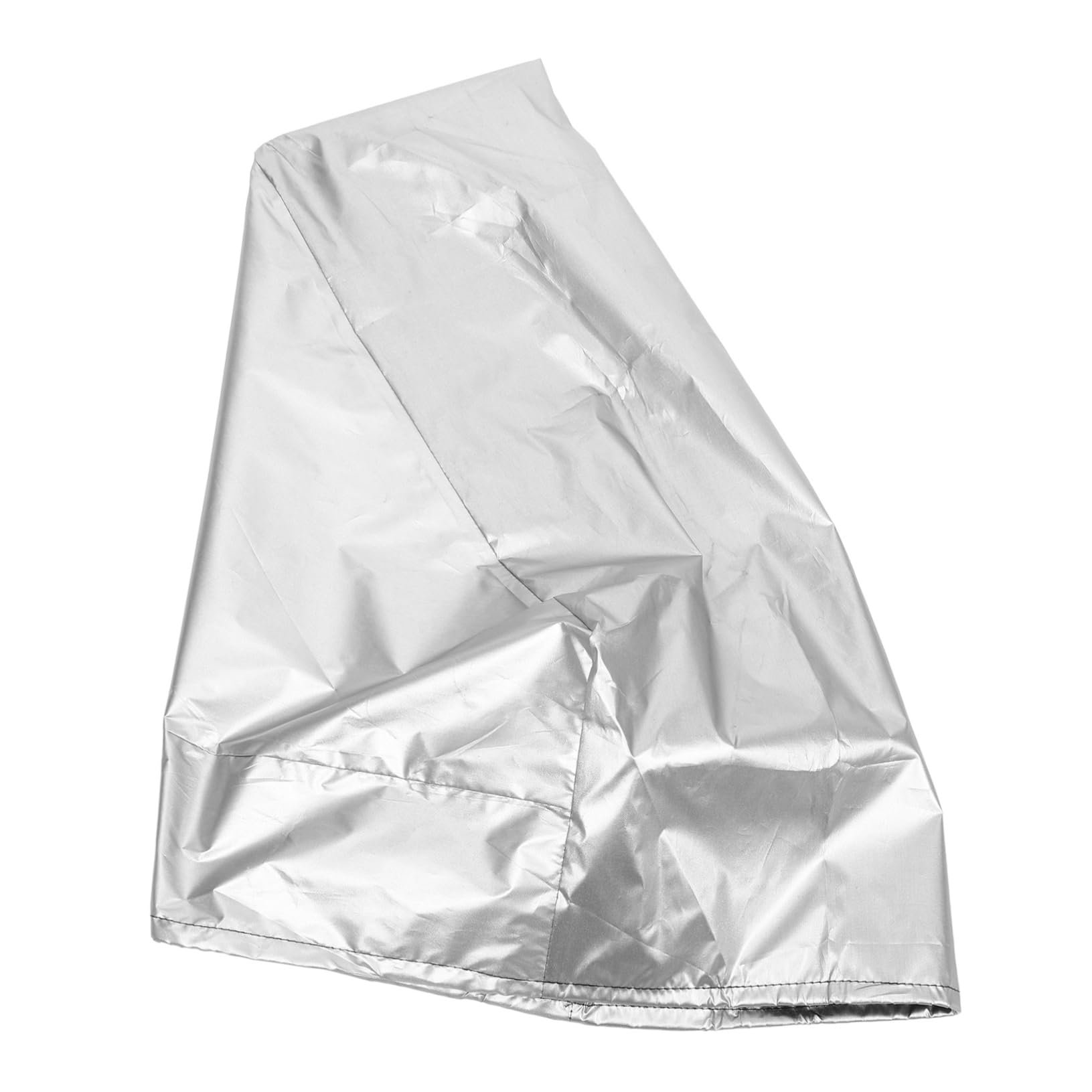 KICHOUSE Waterproof Boat Seat Cover Set Folding Seat Protector for Boat Marine Accessories Silver 56 * 61 * 64cm