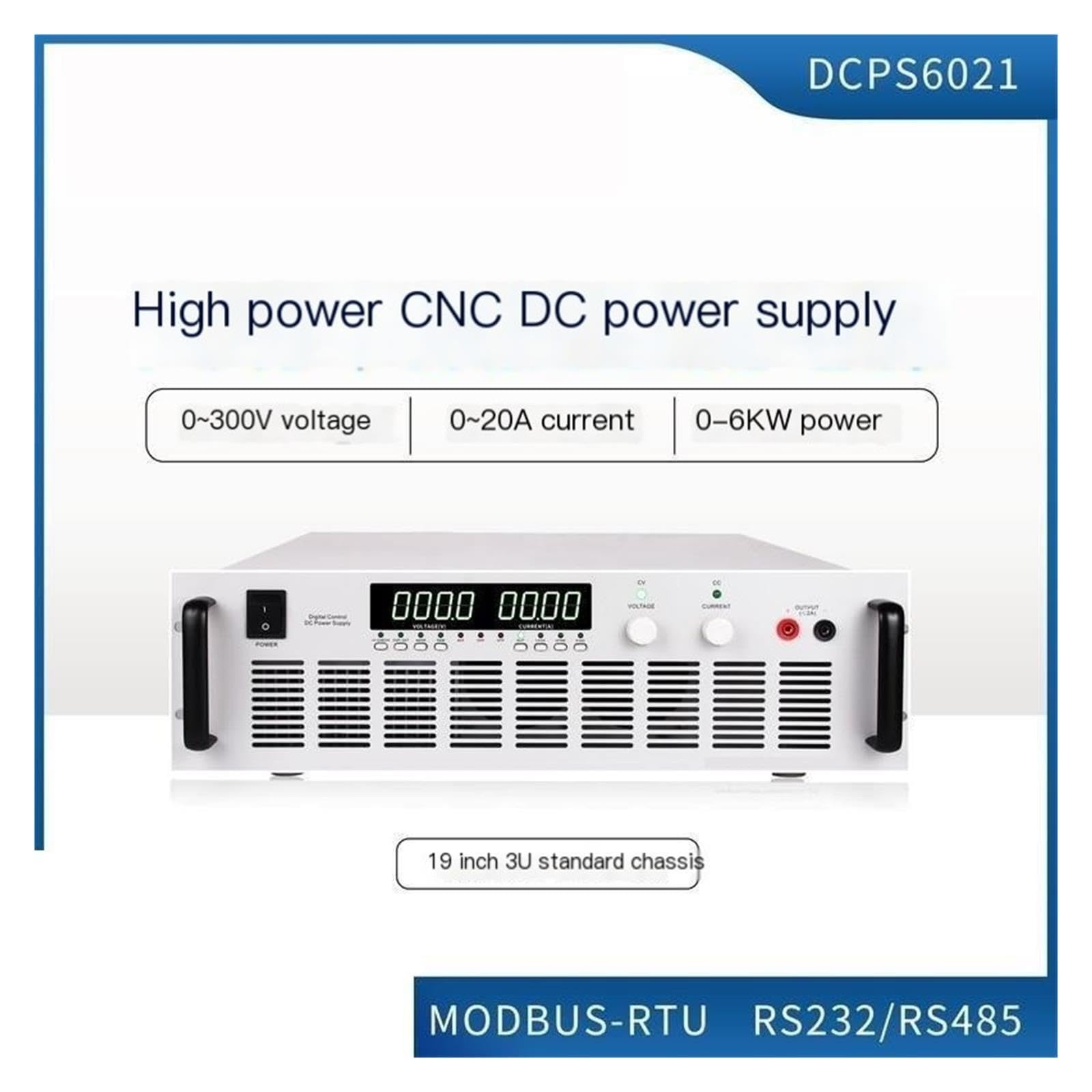 Fuente de alimentación de Banco de Alta Potencia, CC de 6000W
