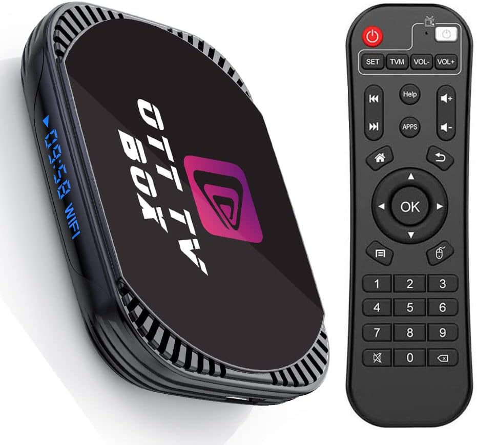 Amlogic S905X4 Android 11.0 MxIII Pro X4 4G Ram 64G ROM Dual-WiFi 2.4GHz/5GHz Bt4.0 Quad Core 64 Bits 3D/8K 1000M LAN