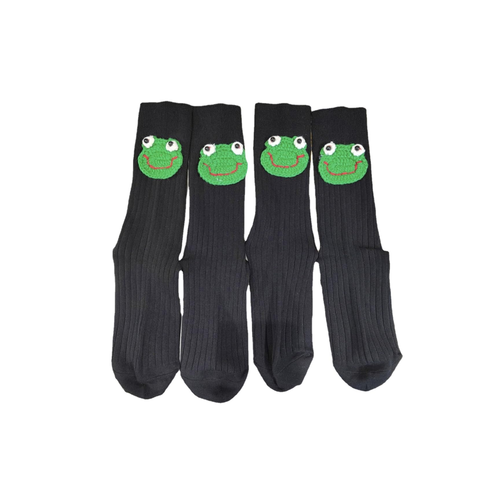 DEEPWIN Frog Socks Popular Cotton Socks Little Frog Style Mid Length Versatile Snow Boots And Socks