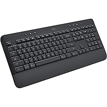 Clavier Logitech Signature K650, sans fil Ergonomique Entier avec Repose Poignets QWERTY Graphite
