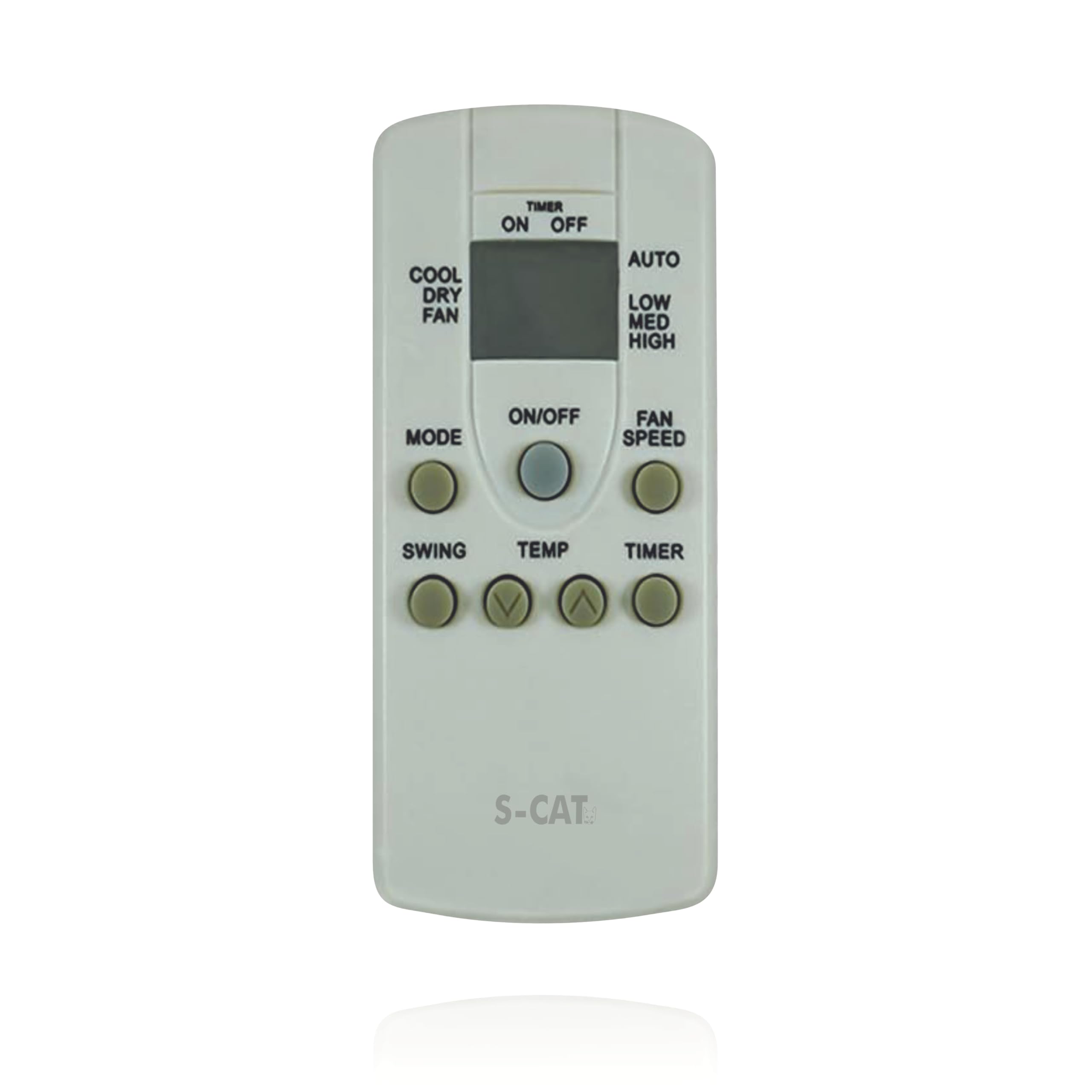 S-CAT Compatible with Carrier AC Remote Control Model 167 (No Backlight) Suitable for 1 1.5 2 Ton Split/Window AC (Match Old Remote Exactly, Contact Customer Care for Order)-image-30