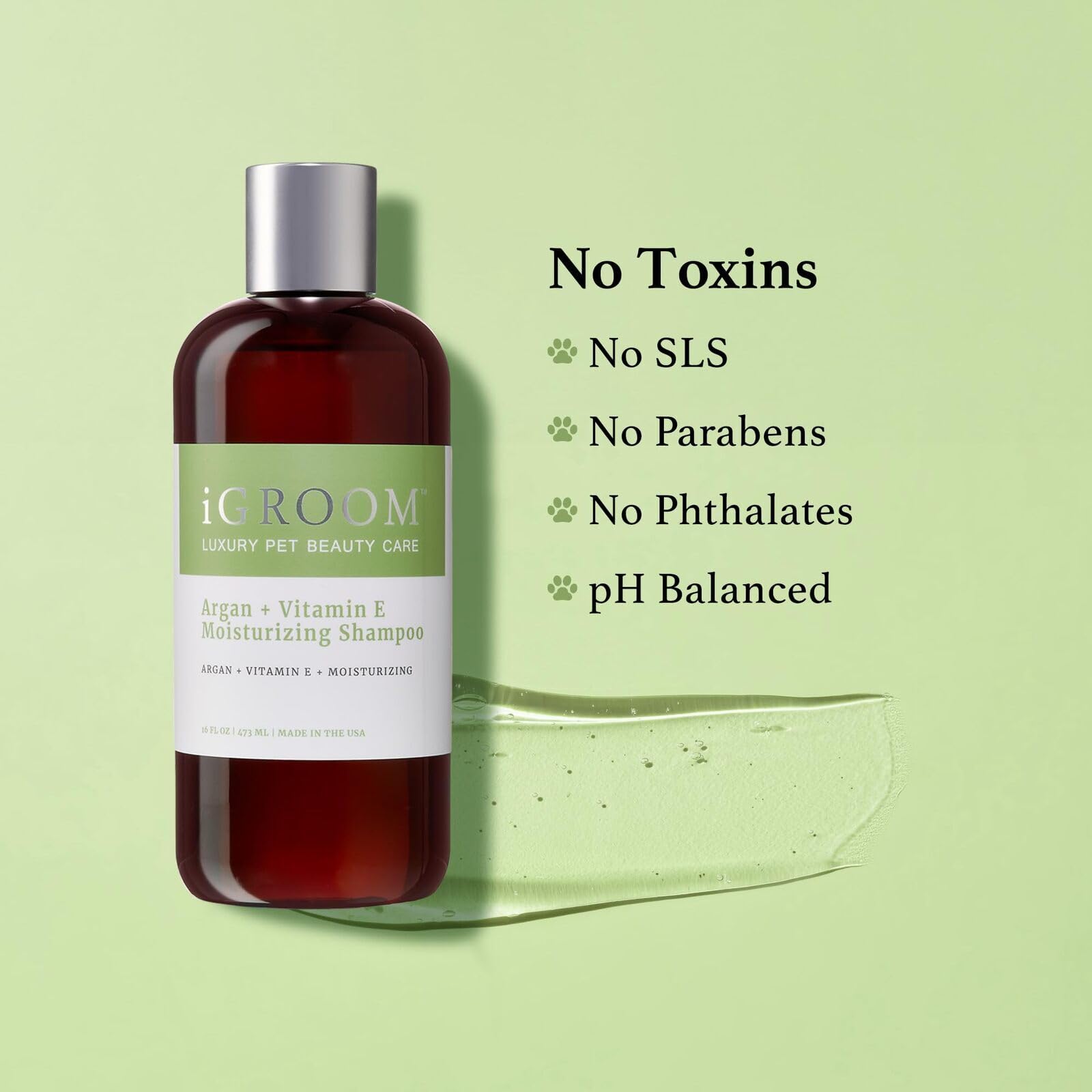 Igroom Argan and Vitamin E Shampoo 3.8L