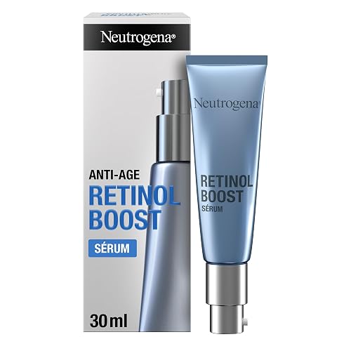 Neutrogena Anti-Age Retinol Boost Serum (30 ml), sérum facial com retinol puro e ácido hialurónico, 