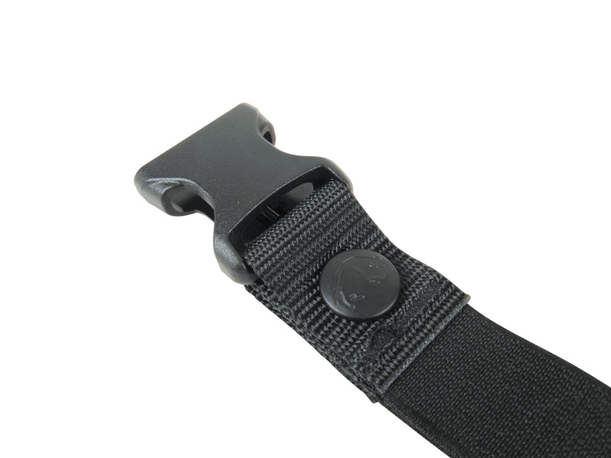 Tatonka 3271.04.0 - Cintura Toracica per Zaino, 25 mm, Colore: Nero