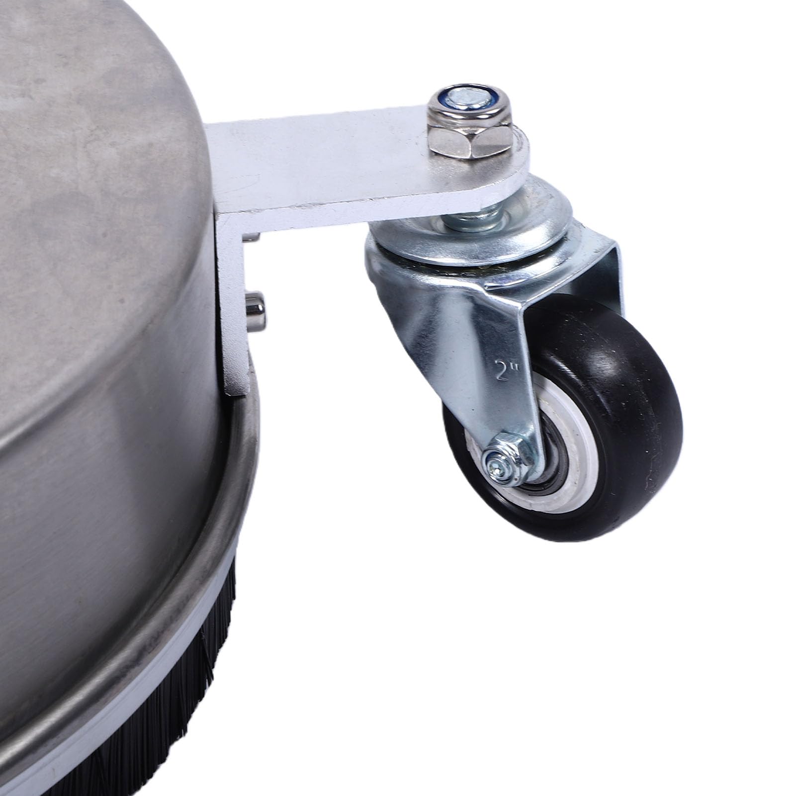 XUMIUZIY Limpiador de Superficies de Lavadora a Presión de 15 Pulgadas de Acero Inoxidable Duradero con Turbo Boost, Ideal para Eliminar Suciedad y Residuos
