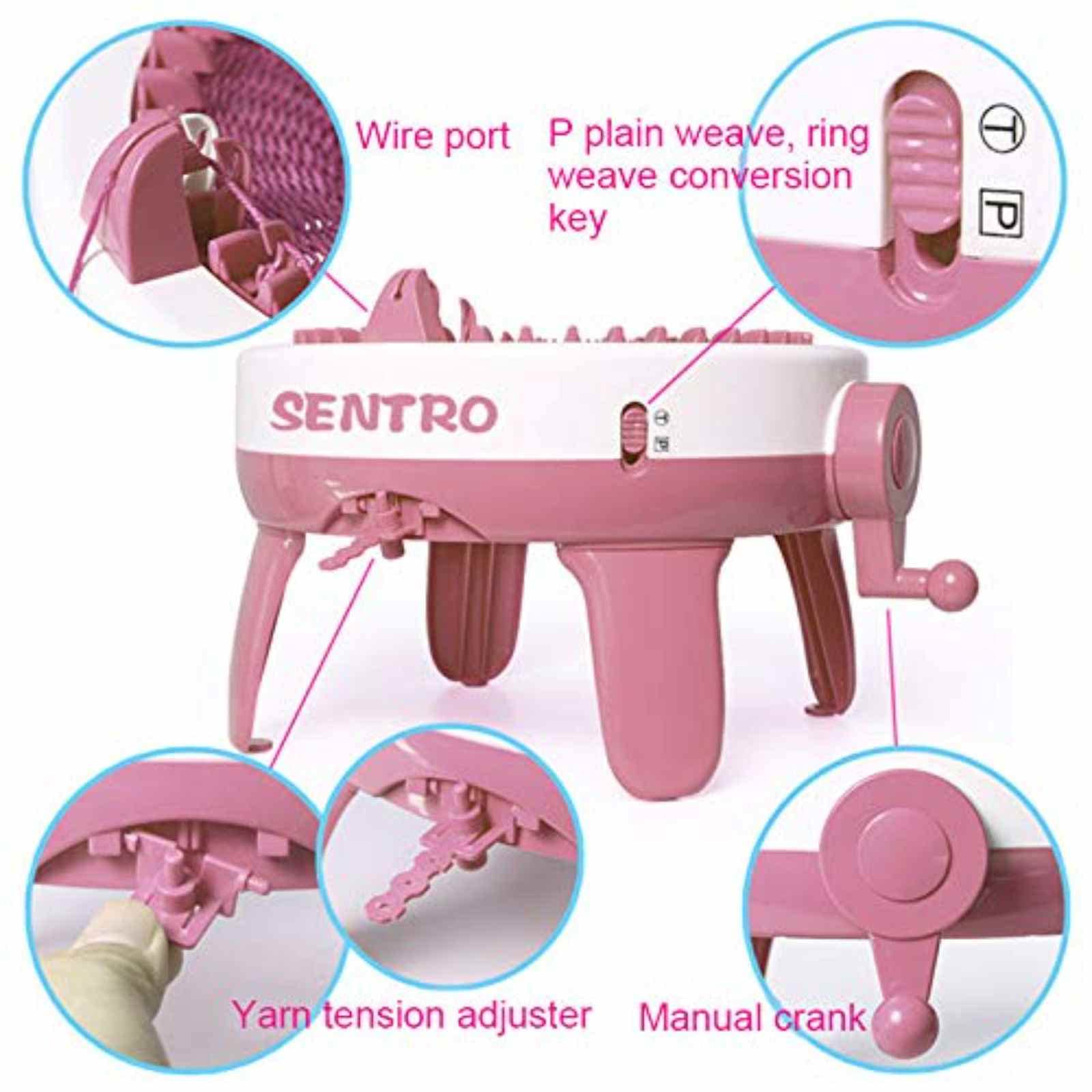 Métier À Tisser Rond Rotatif 22 - Machine À Tricoter Faite Maison - Pour Débutants - Petits