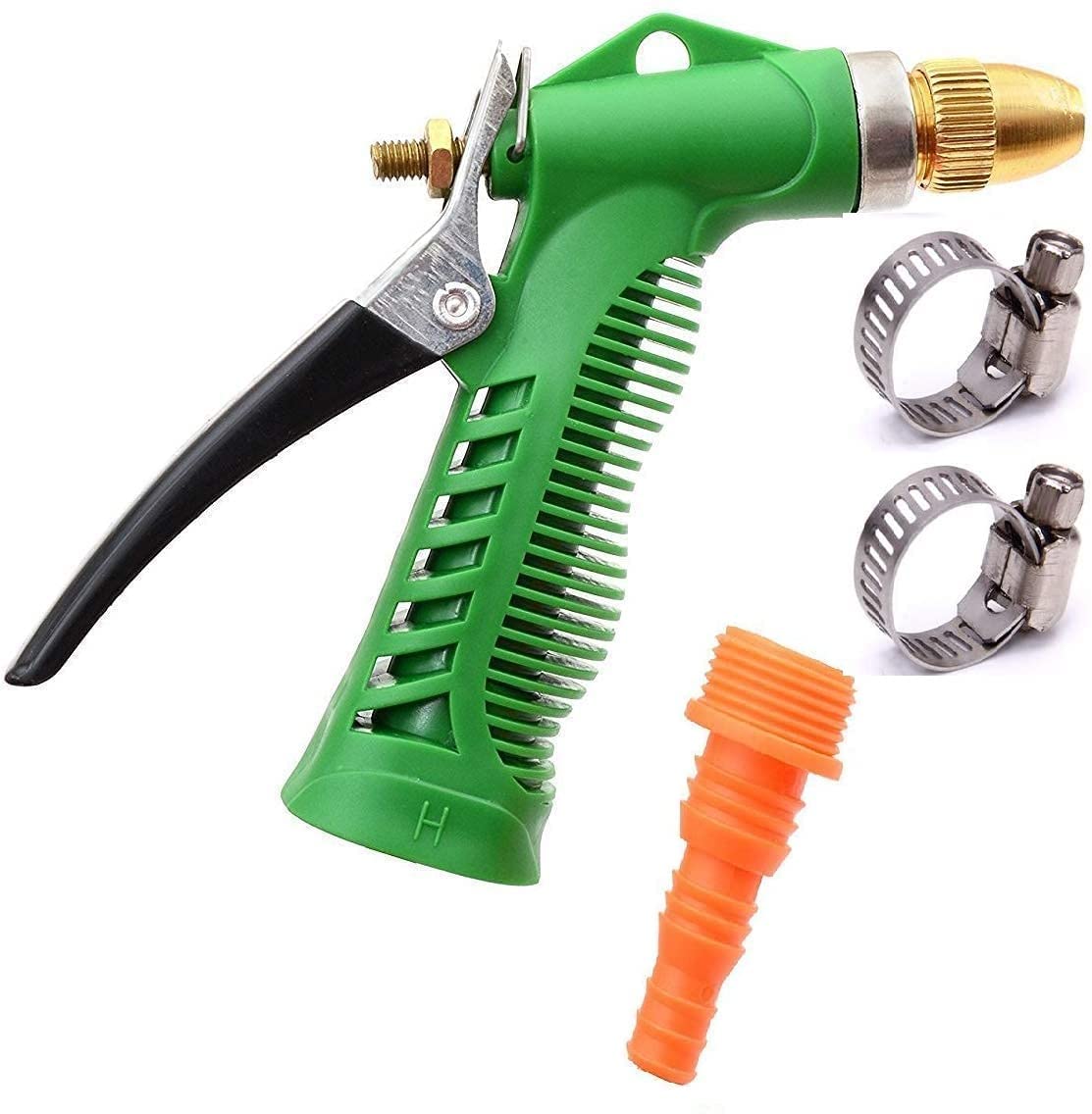 EPISKEY® water spray gun nozzle for gardening high pressure water sprayer with trigger spray gun garden washing car bike sprayer for flower plants and lawn (Multi) (B09YH4C77L) Amazon Price History, Amazon Price Tracker