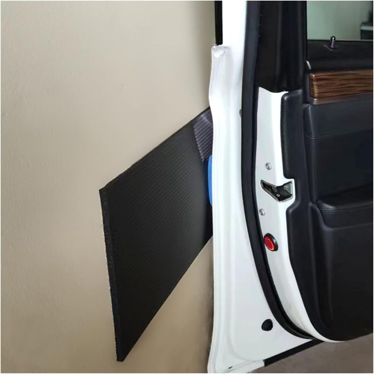 MekUk Protección para Parachoques Protectores de parachoques, bordes de pared y estacionamiento con almohadilla de espuma EVA autoadhesivos de alta densidad Protectores para Esquinas de la Columna del