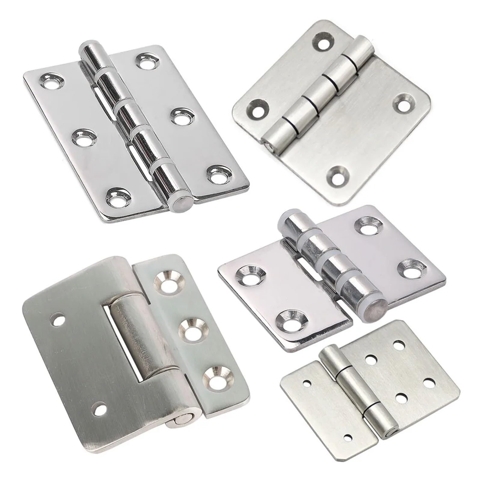 Ymuguegh C Asymmetr Electri Switchgear Box Door Hinge Fitting Hardware(,2Pcs)