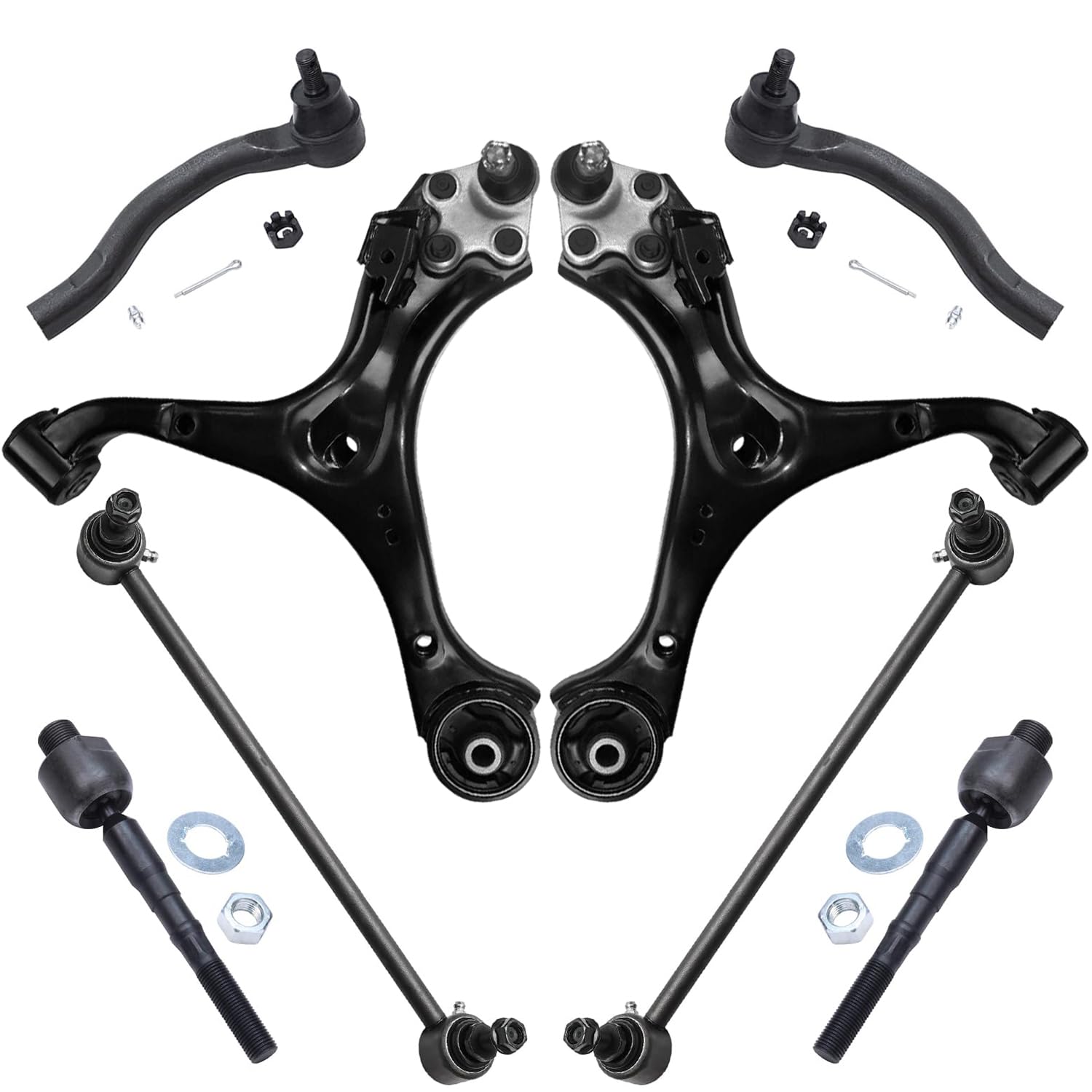 Detroit Axle - 8pc Front End Suspension Kit for Acura 2013-2015 ILX