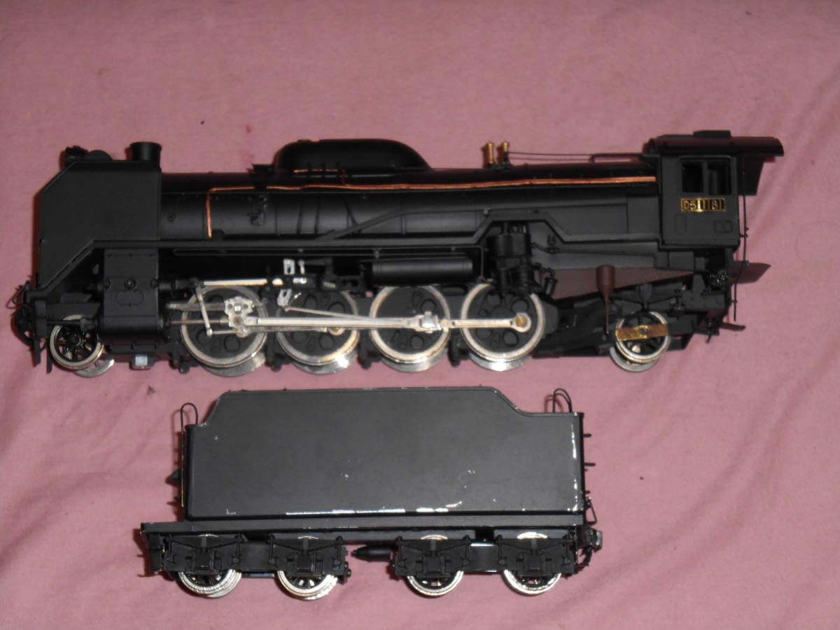 Amazon | 古い金属模型2☆D51・1161号・蒸気機関車☆三井金属・ケース