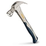 Sure Strike Hammer - 20 oz Curved Claw Hammer with Smooth Face & Carbon Fiber Handle - SSCF20C