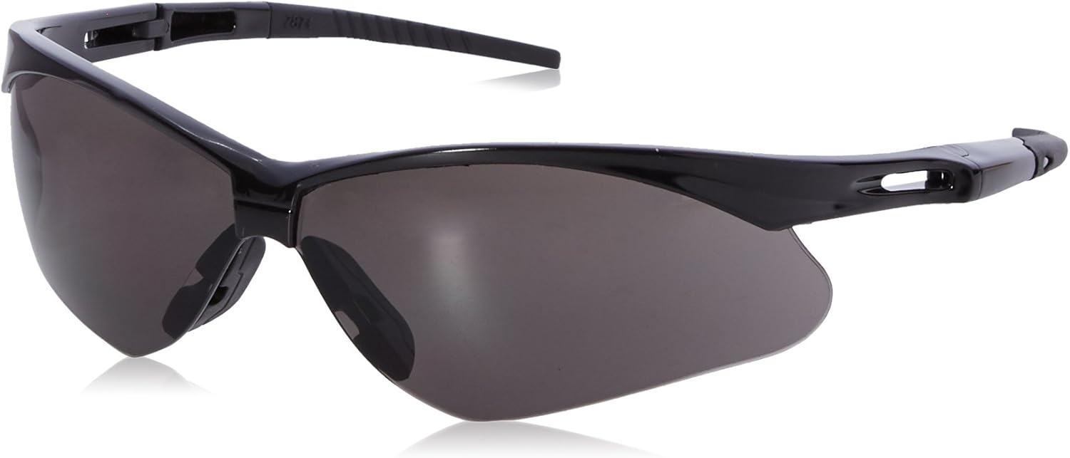 ERB 15327-12 Octane Safety Glasses with Gray Anti-Fog Lens, Black Frame (12-Pack)