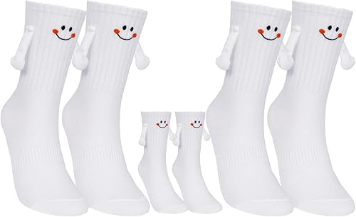 COZYMATE Hand Holding Socks Magnet Novelty Socks that Hold Hands
