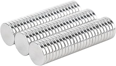 60 PCS Small Strong Magnets, 10X2mm Round Neodymium Magnets for Whiteboards, Fridge, Crafts & DIY