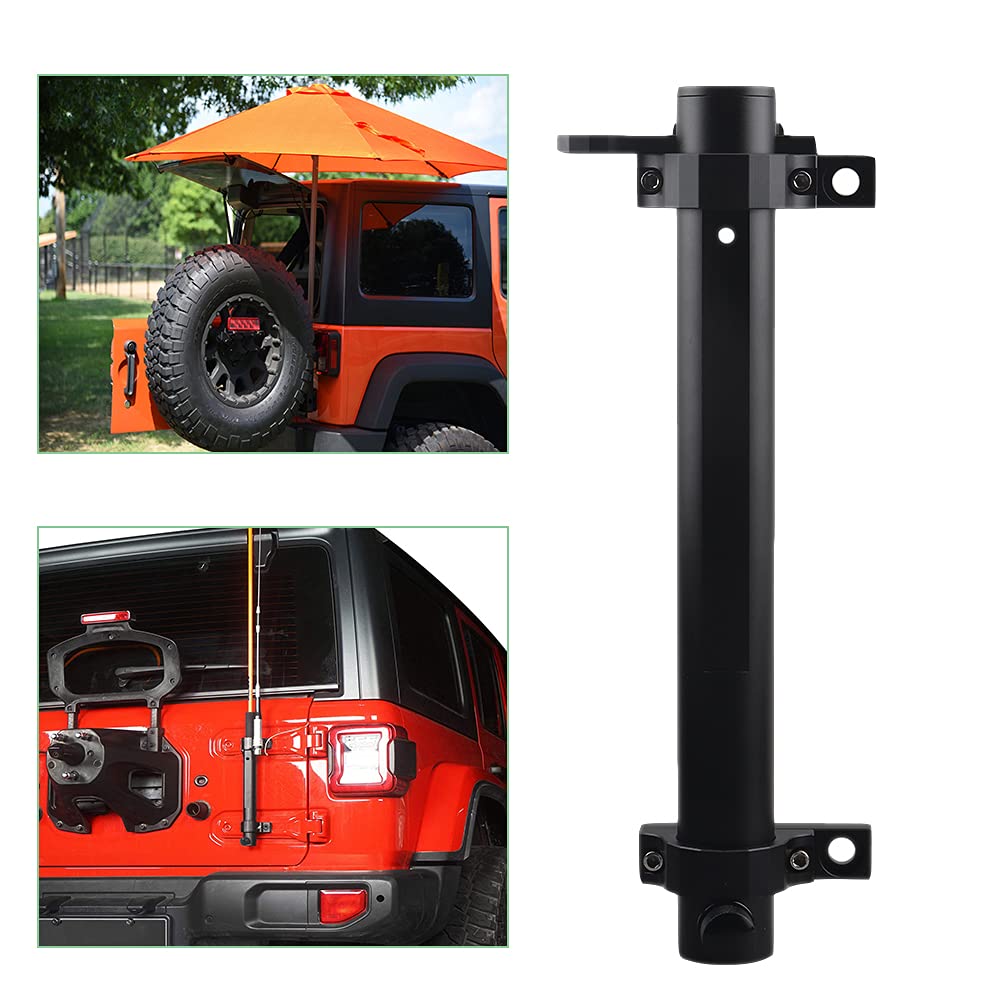 Tailgate Flagpole Holder BracketTailgate Hinge Mounted Single Flag