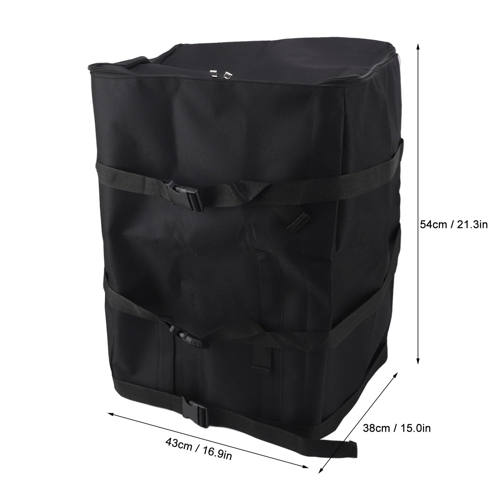 Hot Tub Spa Heater Pump Cover, Buckle Straps, All Weather Protection, Zipper and Buckle Opening, Adjustable Strap, Sun and Outside Elements Resist