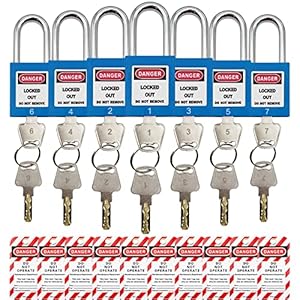Safby Loto Safe 7-Keyed Padlocks