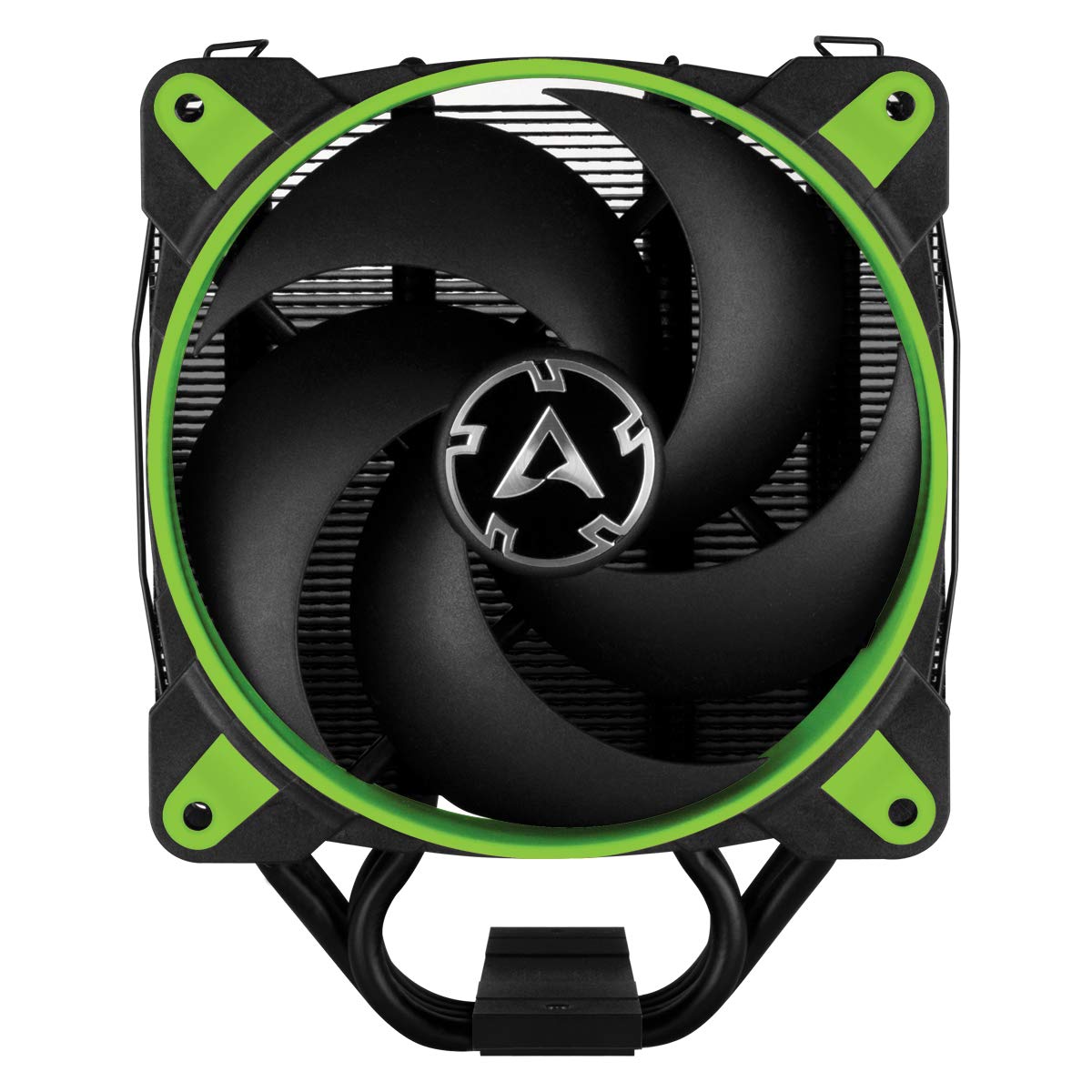 ARCTIC Zamrażarka 34 eSports - chłodziarka procesora wieżowego z wentylatorem obudowowym BioniX serii P, wentylator PWM 120 mm, do gniazda Intel i AMD, do procesorów do 200 W TDP, zielona