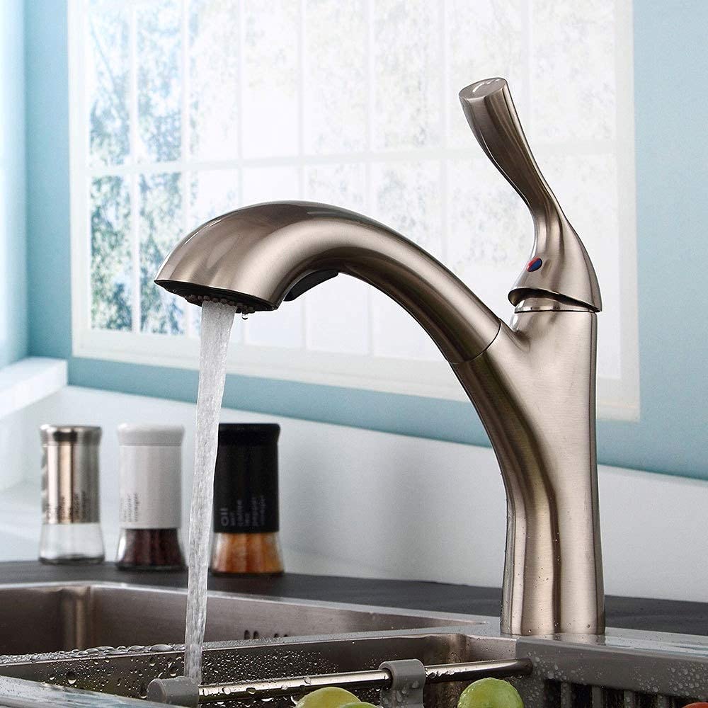 Rubinetti, Tutti Multifunzione Pull Formula Disegno Rubinetto Della Cucina Freddo Calore Acqua Scanalatura Rubinetto Rubinetto Lavandino Americano Fare la Doccia Present