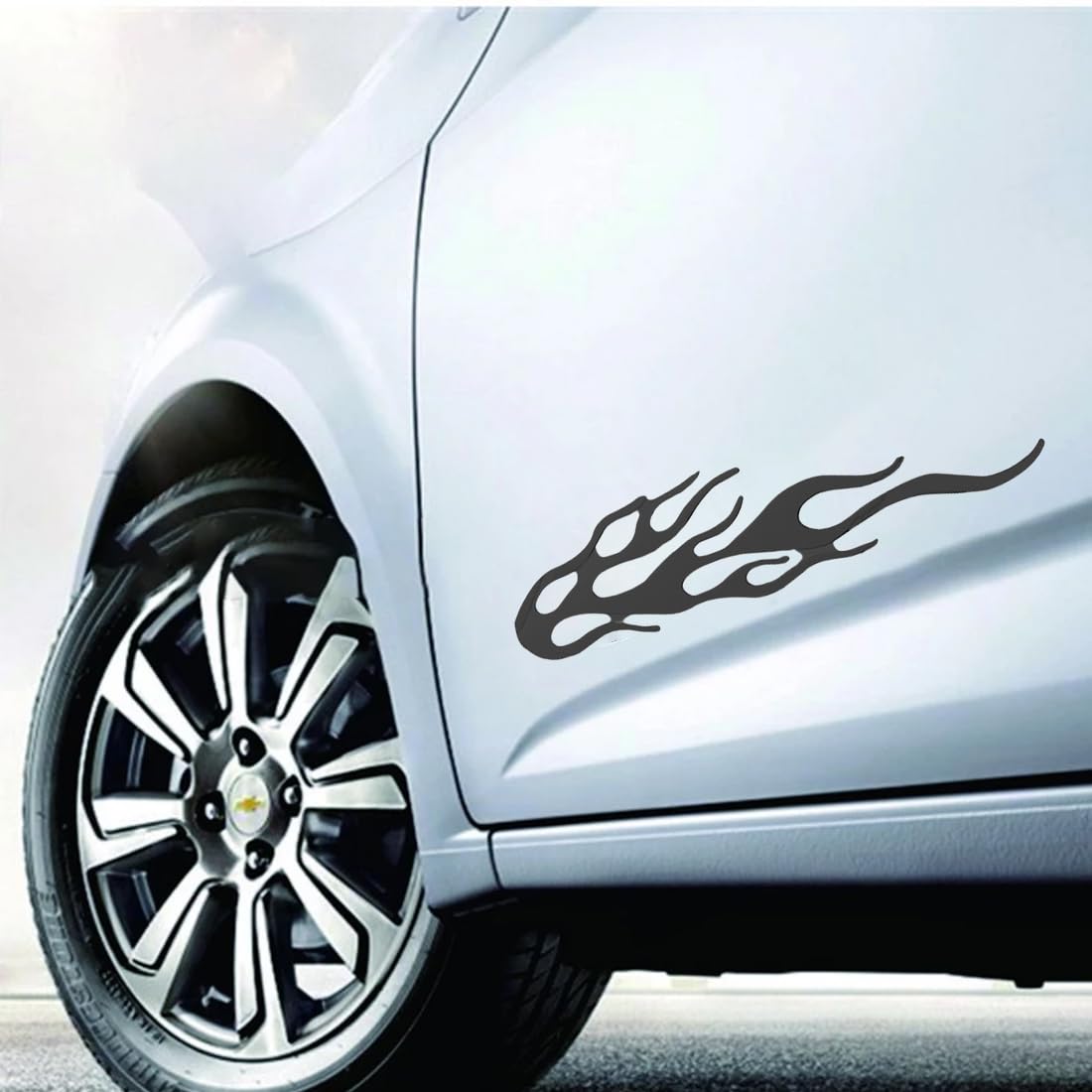 TNSRAY Pegatinas De Llama, 8 Piezas Estéreo 3D Llama Reflectante