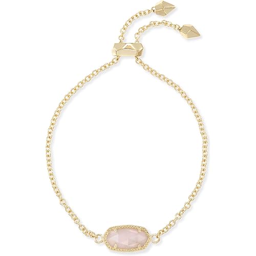 Kendra Scott Elaina Adjustable Chain Bracelet for Women, Fashion Jewelry, Gold-Plated