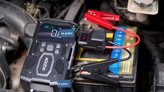 YUKAI αDX Amazon.com: Portable Car Jump Starter with Air Compressor, ACEZUK