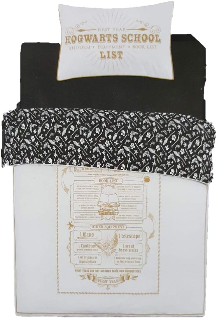 Primark Home New Official Harry Potter Wizarding World Reversible Single Duvet Cover Set 135cmx 200cm